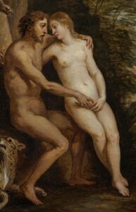 Adam and Eve in Paradise
