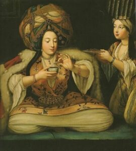 Enjoying Coffee